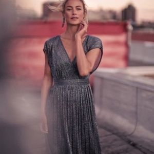 Anthropologie Moulinette Soeurs Metallic Dress 4